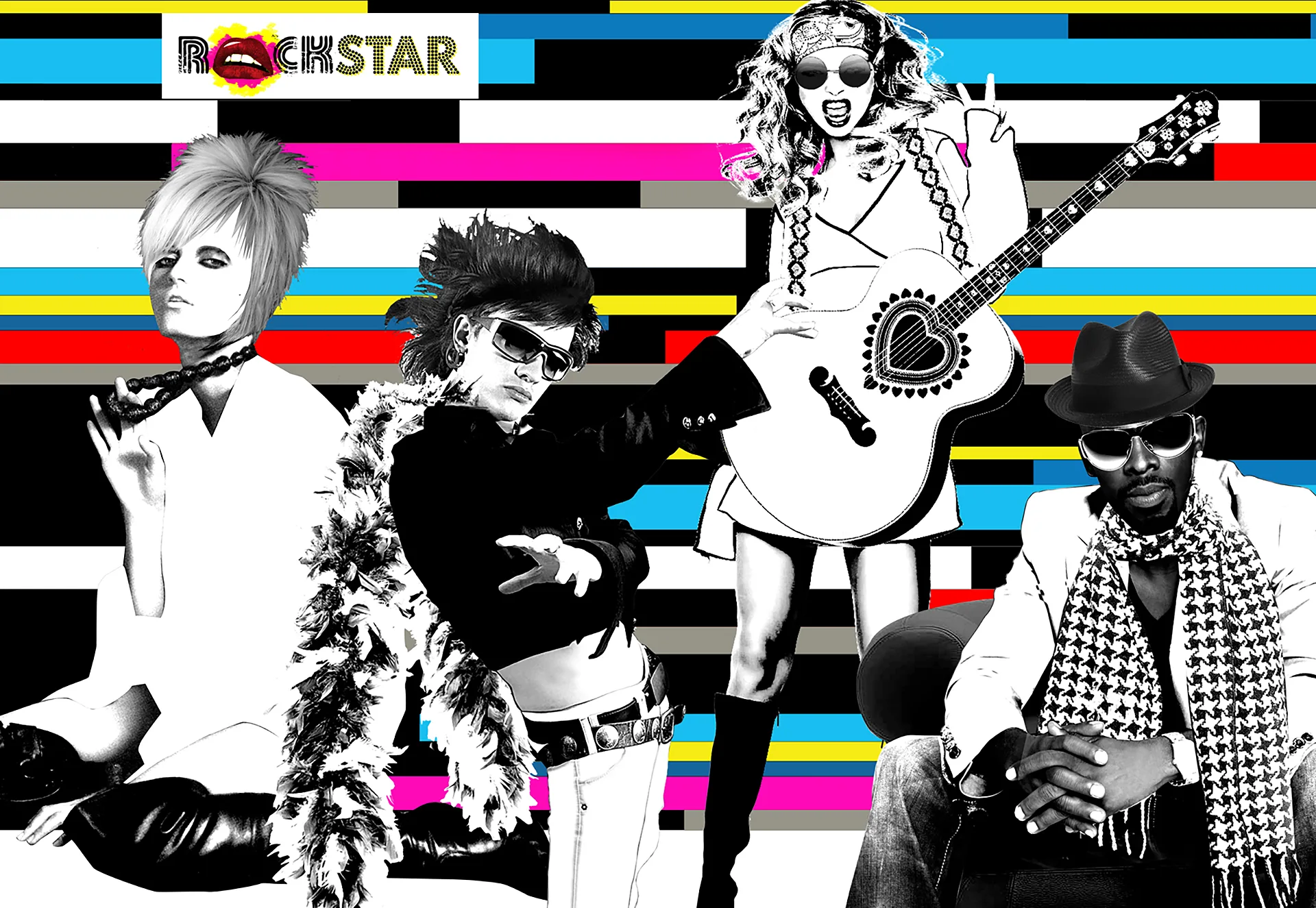 rockstar fashion event branding video graphics