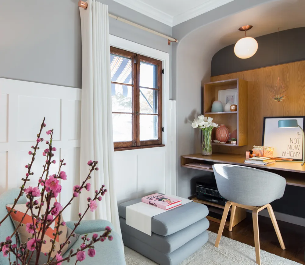 interior design of home office